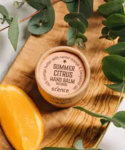 natural hand balm scence summer citrus