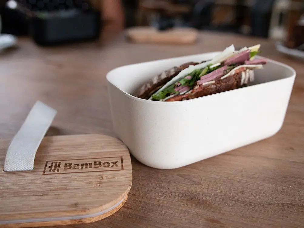 Bamboo Lunch Box & Cutlery Bundle