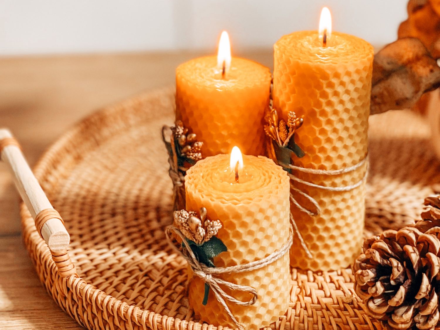 Why Are Beeswax Candles Better?  Confessions of an Overworked Mom